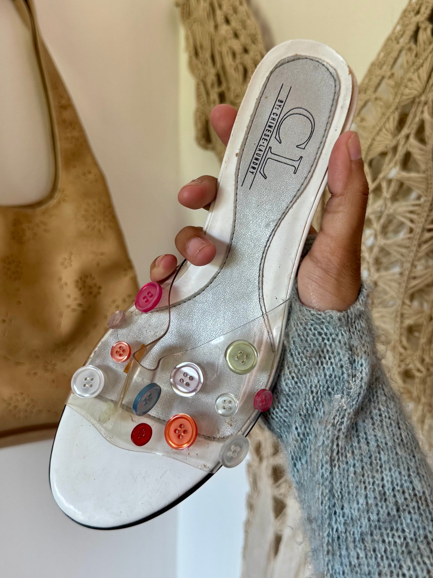 The Botoncito Sandals (7/7.5)