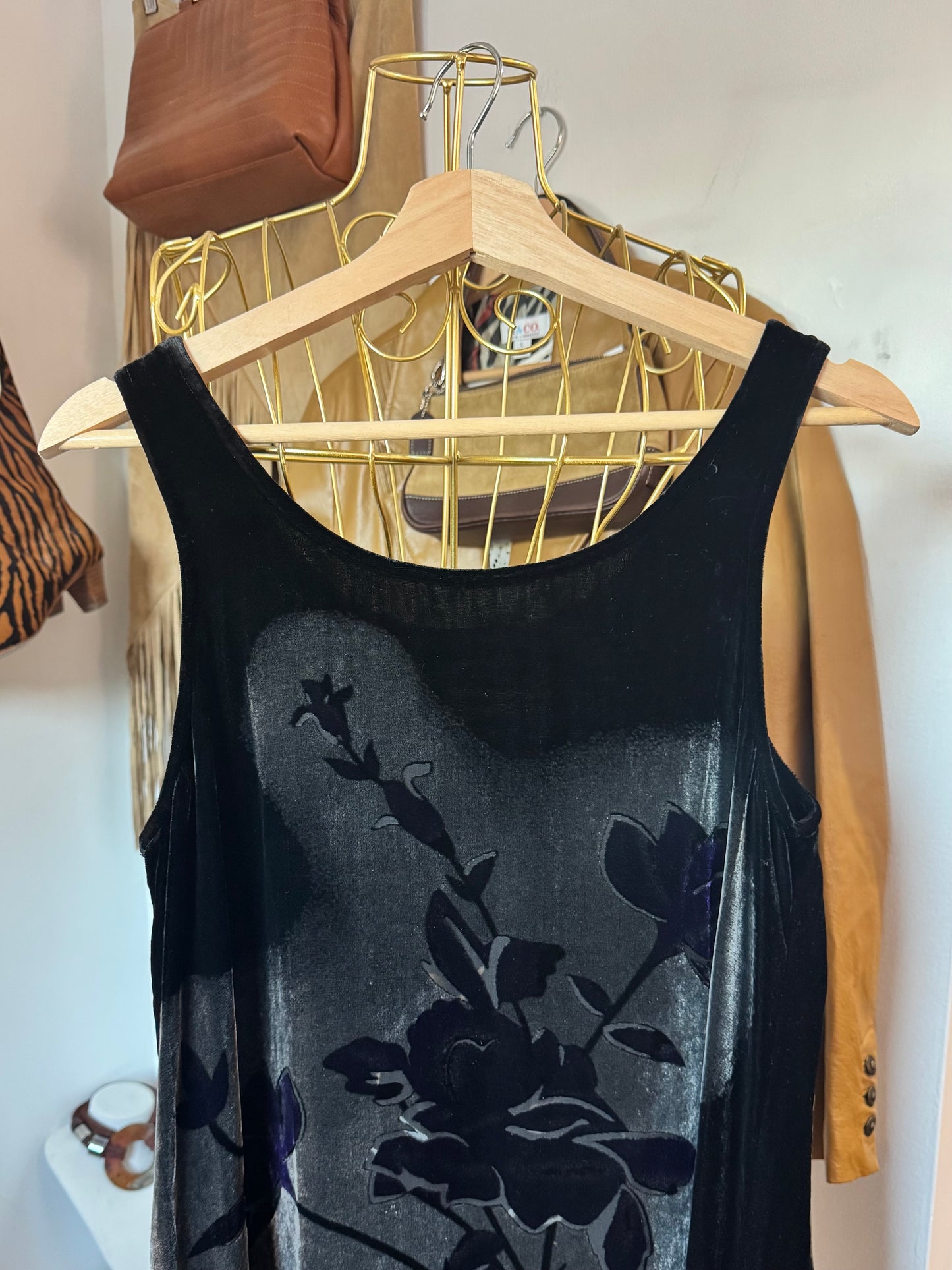 The Noir Maxi Dress (small/medium)