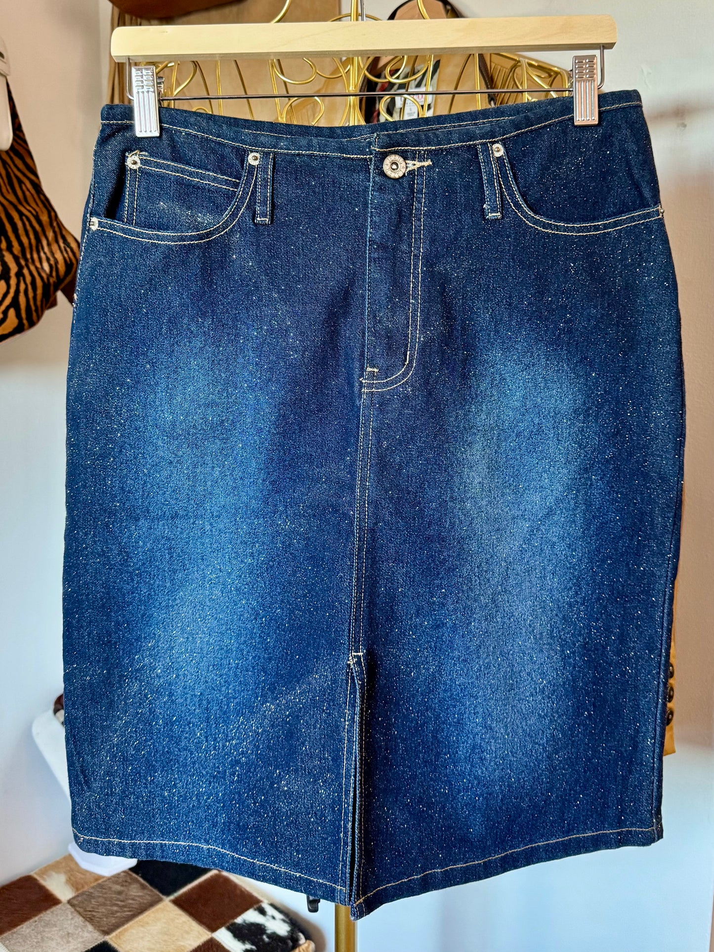 The Indigo Skirt (Medium)