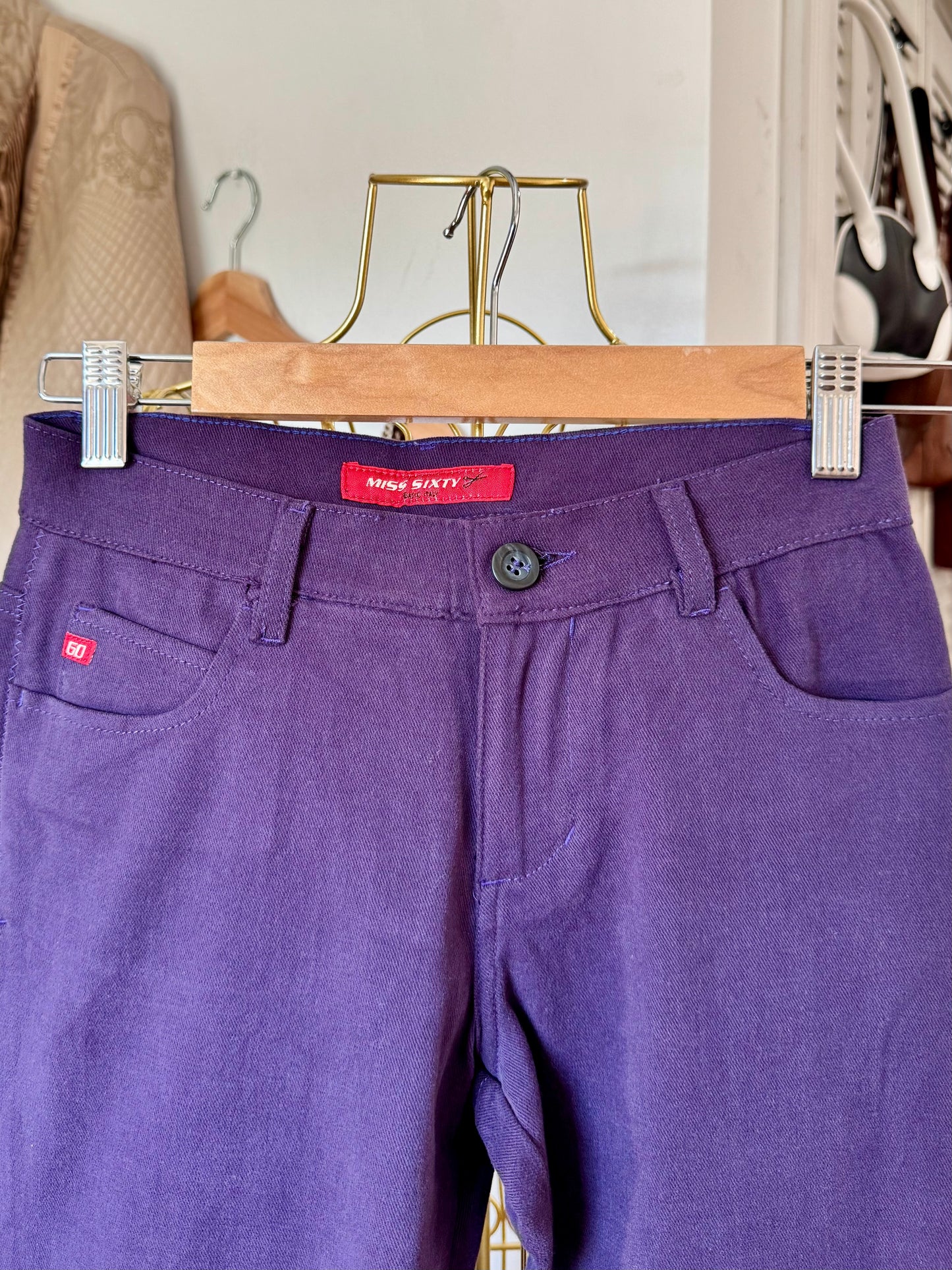 Miss Sixty Zipper Pants (Extra Small)