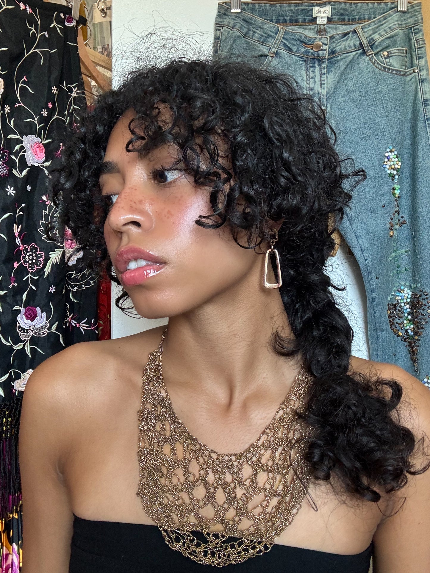 The Oro Viejo Web Necklace