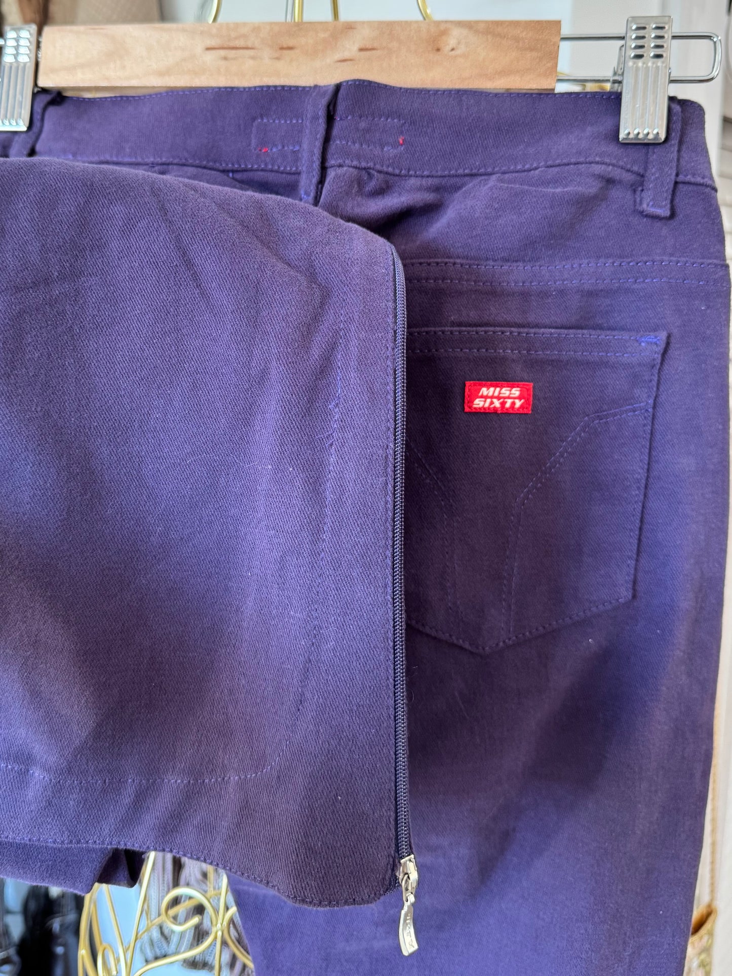 Miss Sixty Zipper Pants (Extra Small)