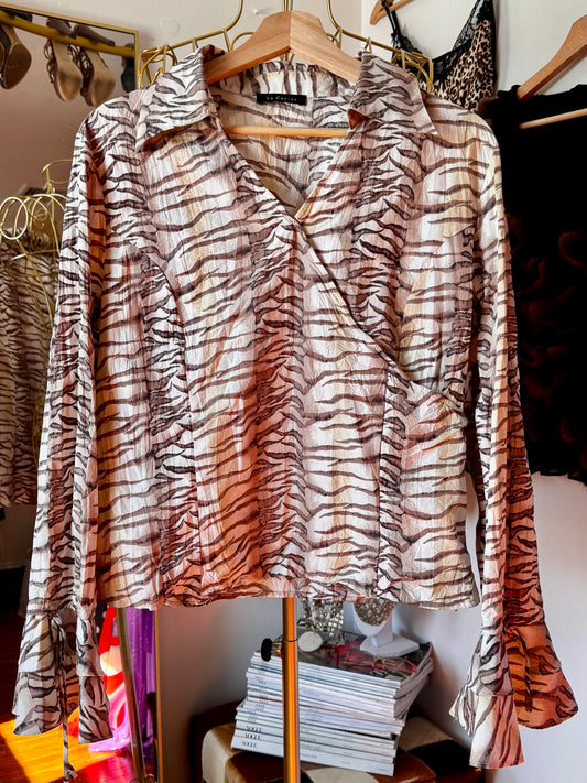 Le Caviar Wrap Top (Large)