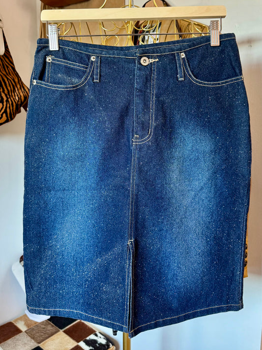 The Indigo Skirt (Medium)