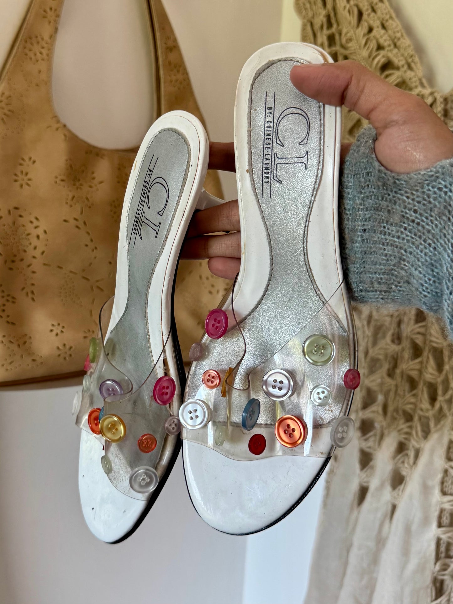 The Botoncito Sandals (7/7.5)