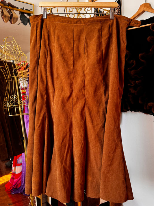 90s Flare Maxi Skirt (large)