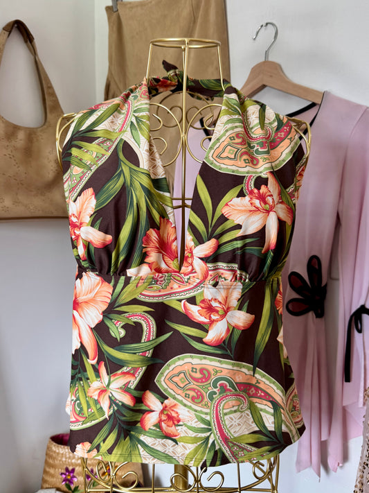 The Isla Halter Top (Large)